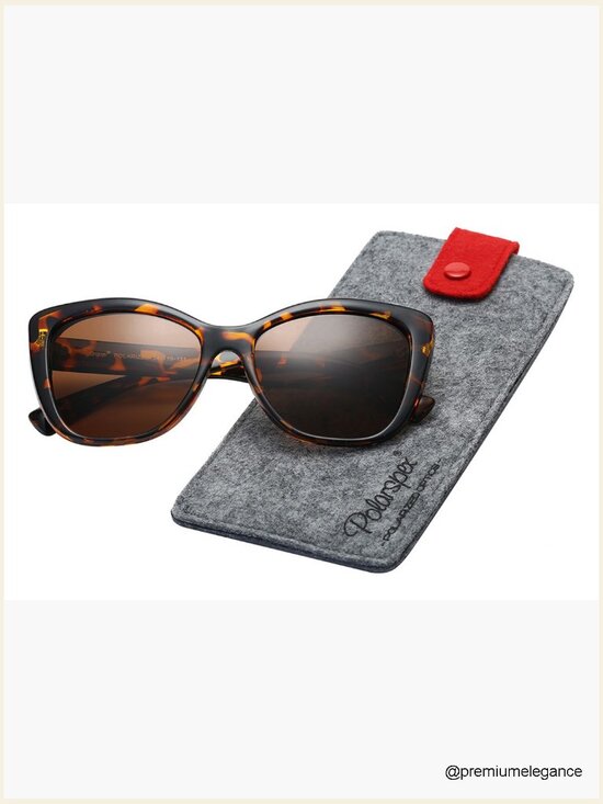 Oversized Cat Eye Sunglasses – Polarized UV400
